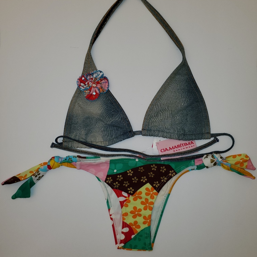 Cia Maritima NWT two piece swimsuit